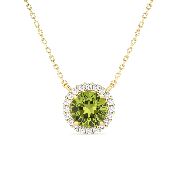 Collana Gazzola Gioielli Donna Amuleto in Oro giallo Peridoto 0.73 Ct GI-900-72-2-9-PD-BR-N-DEF-VS - GI-900-72-2-9-PD-BR-N-DEF-VS